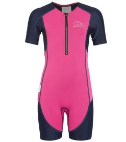 AQUASPHERE Girls' Stingray Short Sleeve Thermal Suit
