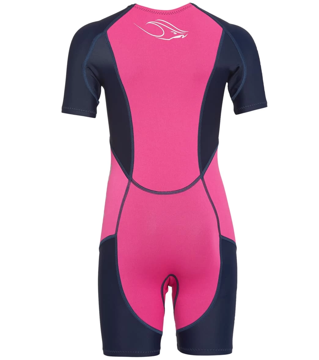 AQUASPHERE Girls' Stingray Short Sleeve Thermal Suit - Image 2