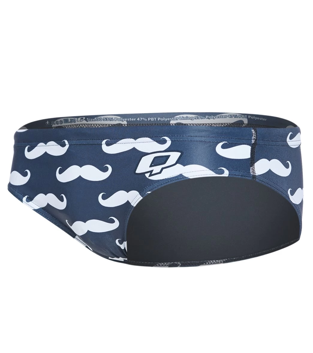 Men's Mustache Water Polo Brief