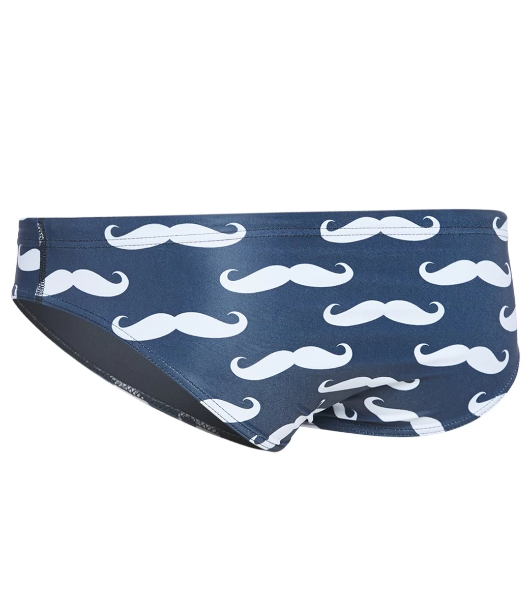 Men's Mustache Water Polo Brief - Image 2