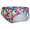 TURBO Men's Bright Splash Of Color Water Polo Brief