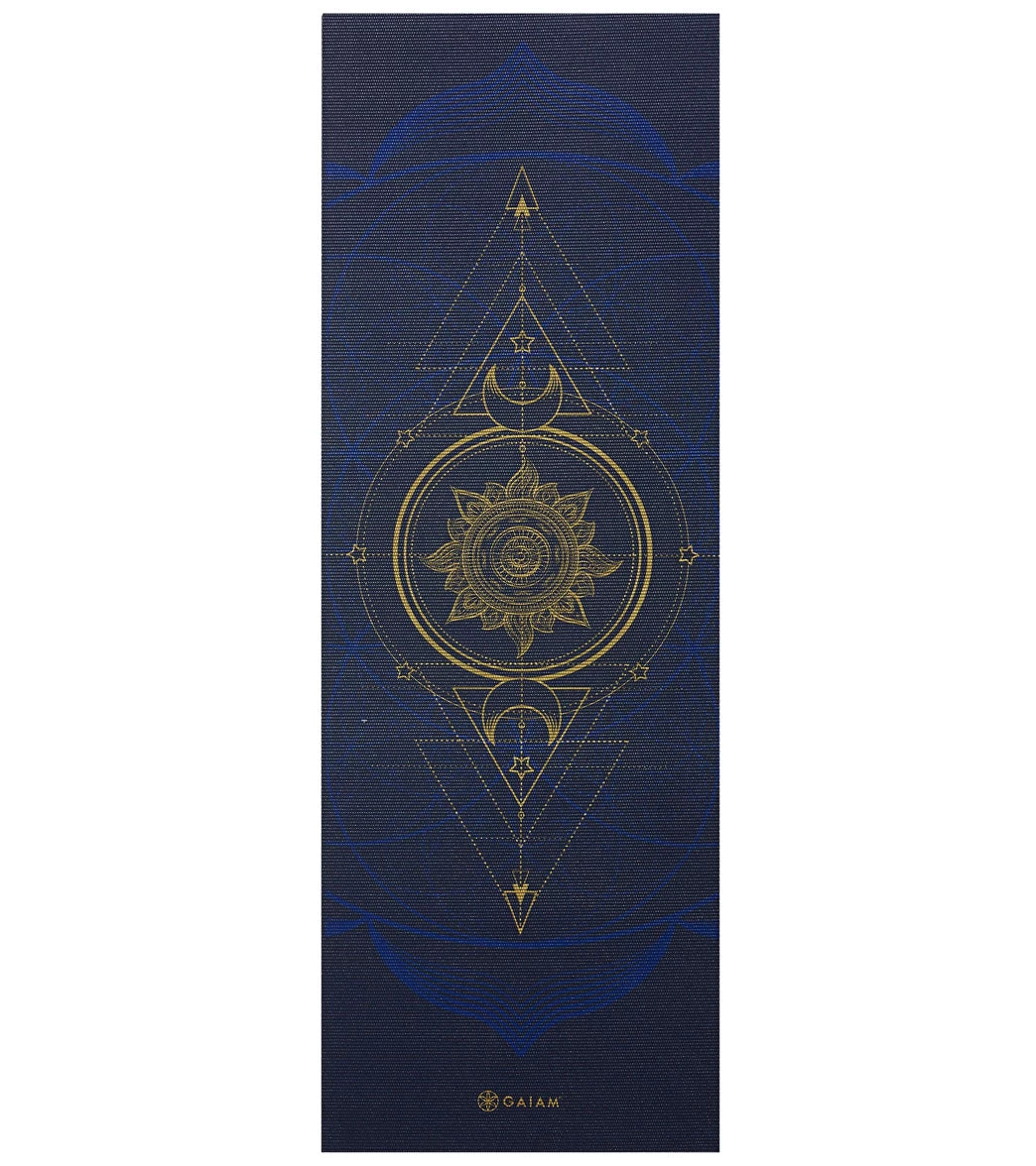 Gaiam Solar Metallic Yoga Mat 68" 6mm