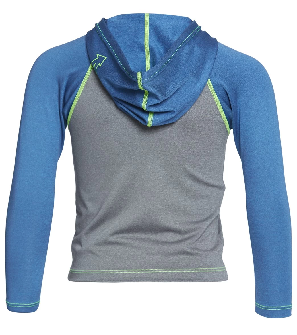 Xcel Premium Stretch Front Zip UV Protection Hoodie (Toddler, Little Kid) - Image 2