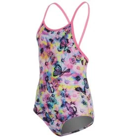 FUNKITA Toddler Girls Water Garden One Piece Swimsuit