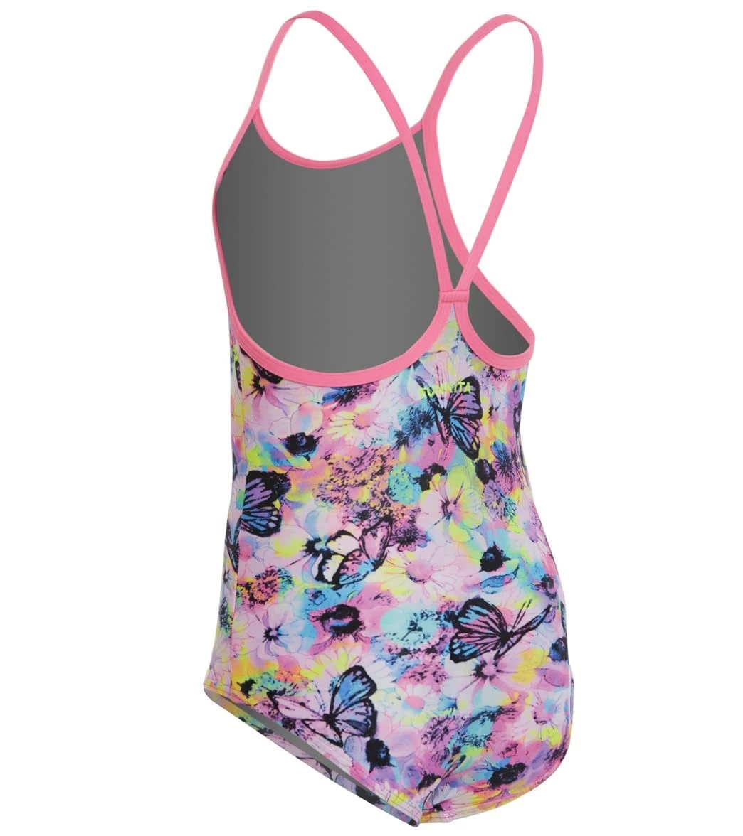 FUNKITA Toddler Girls Water Garden One Piece Swimsuit - Image 2