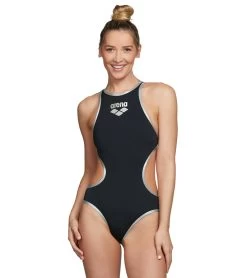 Arena Women's One Big Logo One Piece Swimsuit