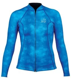 Xcel Women's Ocean Ramsey Axis 2/1mm Long Sleeve Front Zip Jacket
