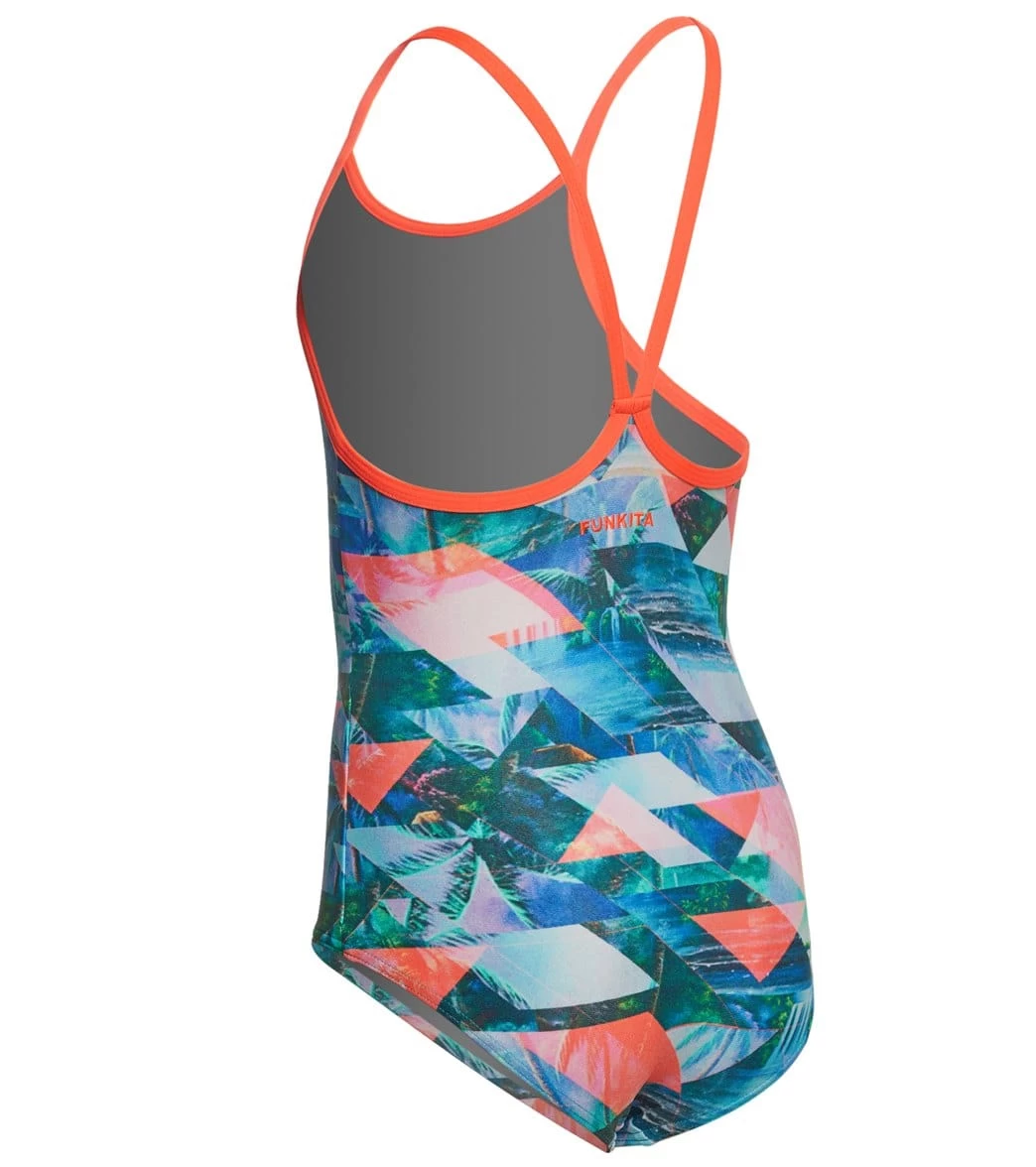 FUNKITA Toddler Girls' Split Scene One Piece Swimsuit - Image 2