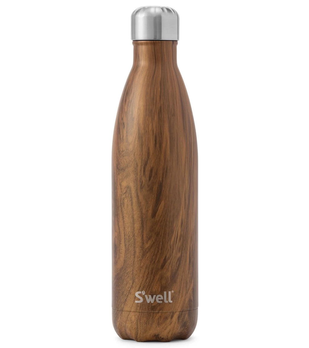 Teakwood 25oz Stainless Steel Water Bottle