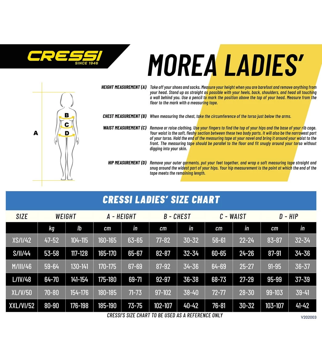 CRESSI Women's 3MM Morea Diving Wetsuit - Image 3