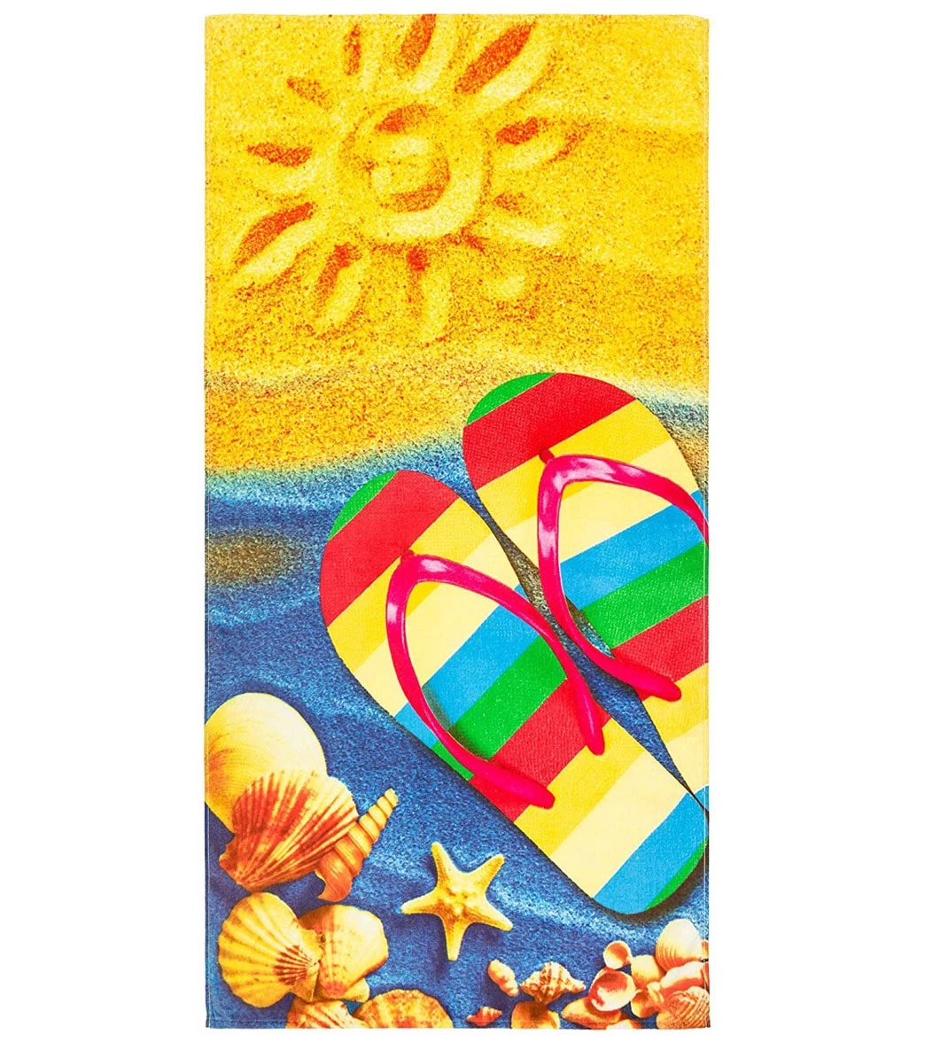 Dohler Sunny Beach Beach Towel 30" X 60"
