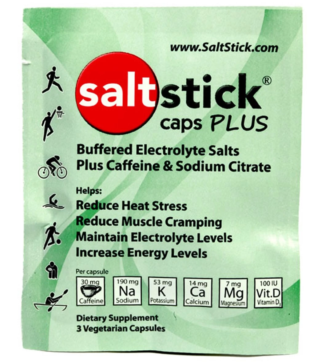 SaltStick Electrolyte Caps PLUS (4 Ct.)