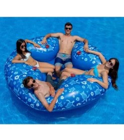 Swimline Tropical 4 Person Lounger