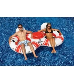 Swimline Solstice Super Chill River Tube Double W/ Cooler