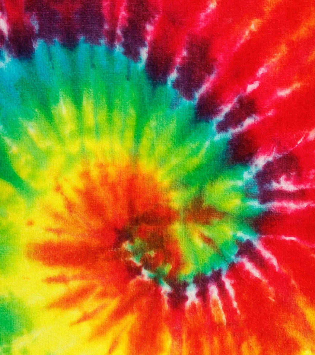 Terry Velour Tie Dye Beach Towel 30" X 60" - Image 4