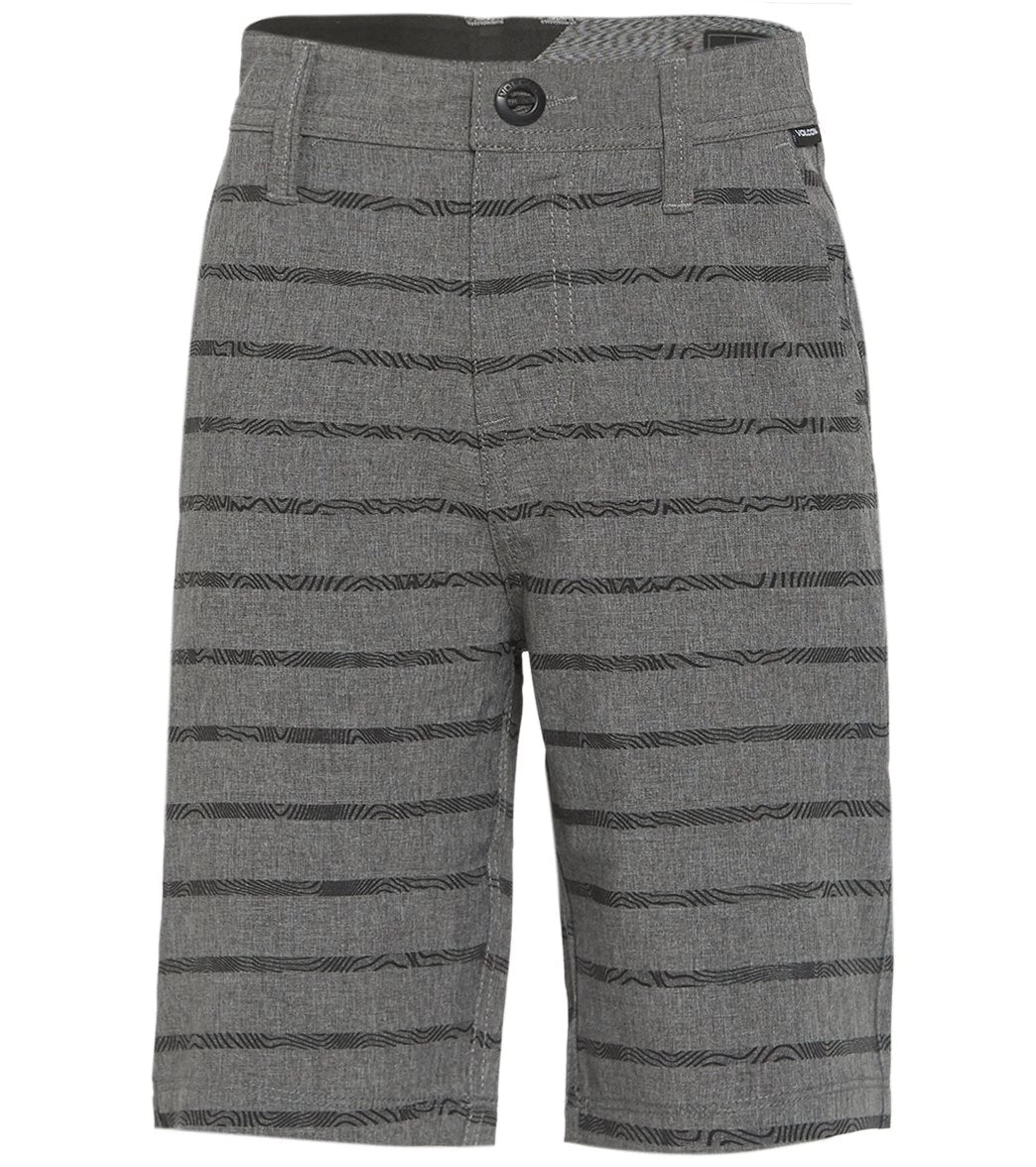 Volcom Boys' 17" Frickin SNT Mix Hybrid BoardShort (Little Kid)