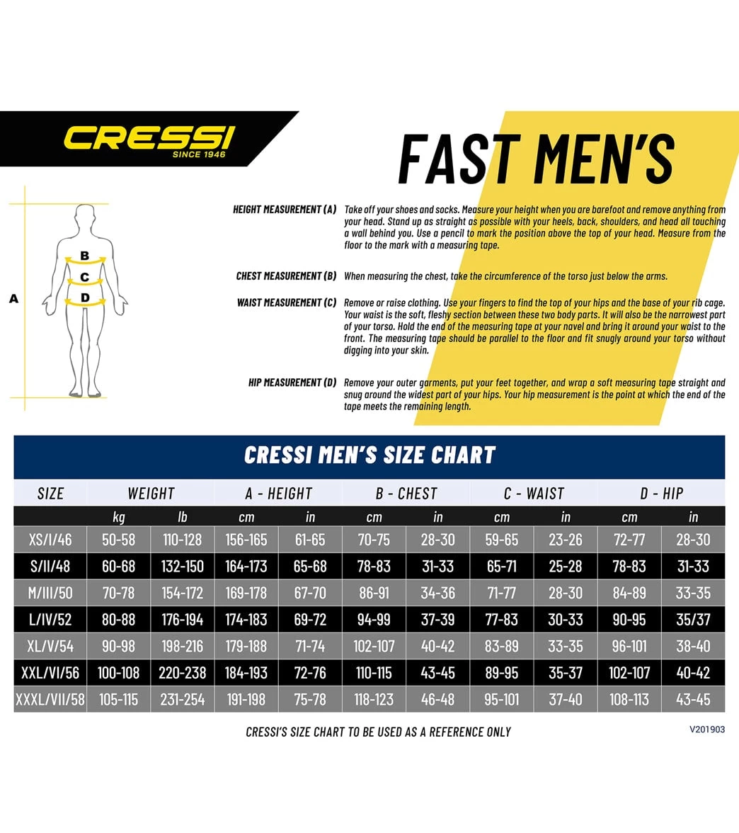 CRESSI Men's Fast 3mm Full Wetsuit - Image 5