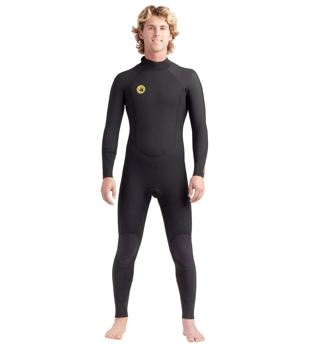 Body Glove Men's Heritage 4/3mm Back Zip Full Wetsuit
