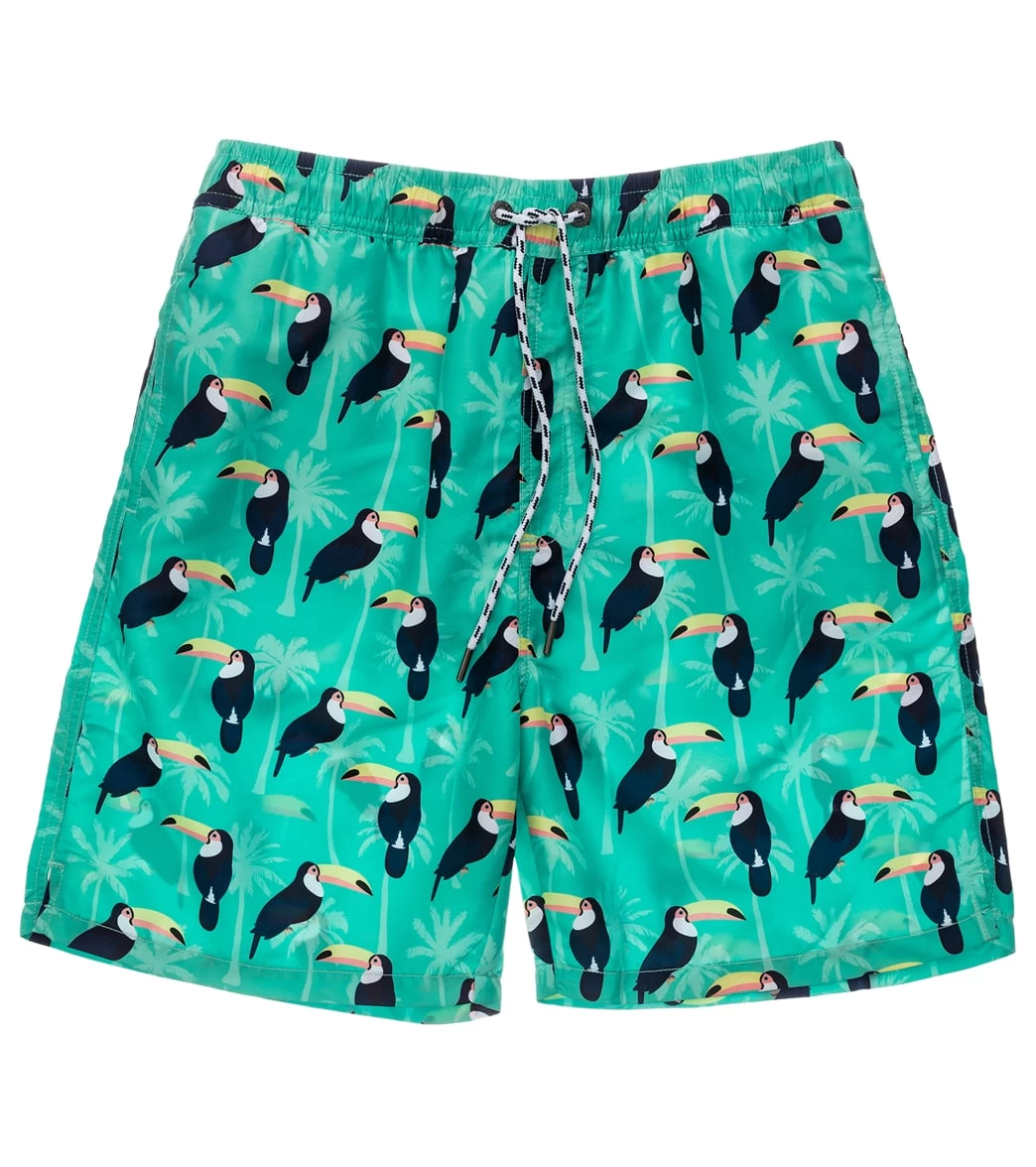 Men's Toucan Talk Swim Trunks