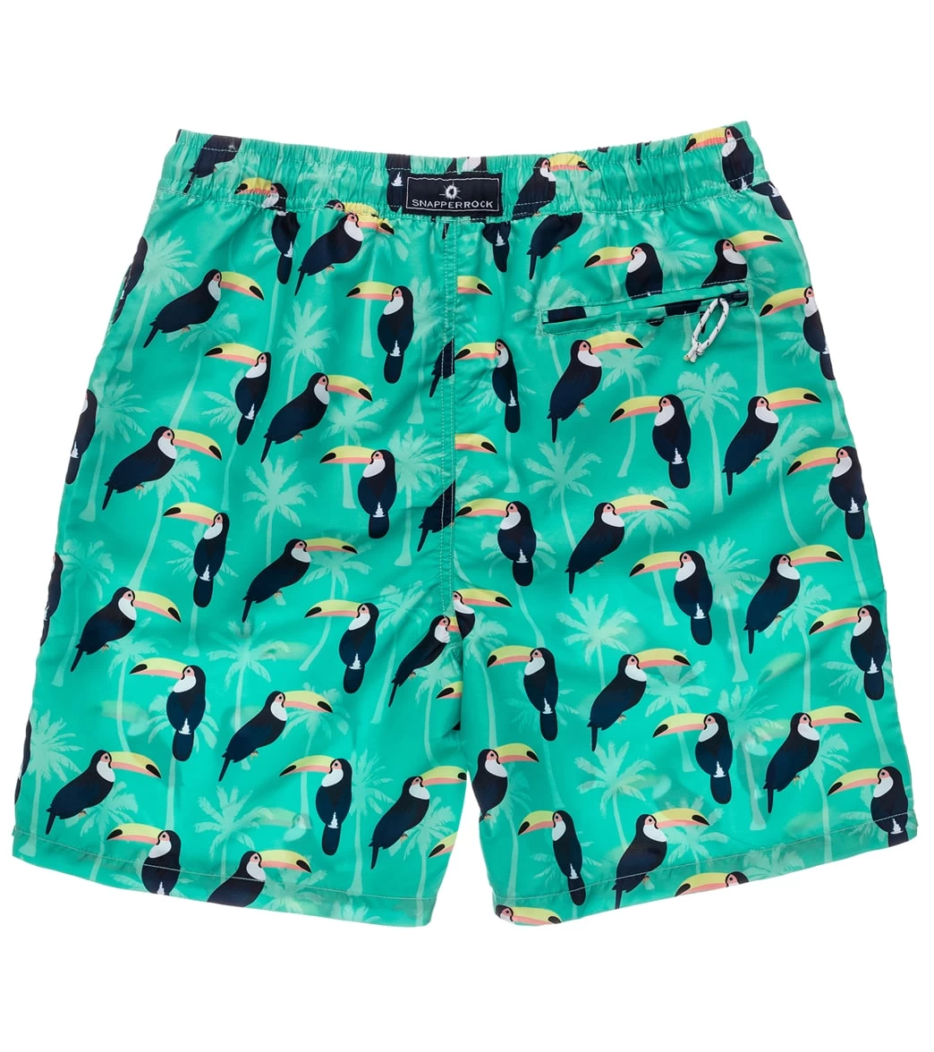 Men's Toucan Talk Swim Trunks - Image 2