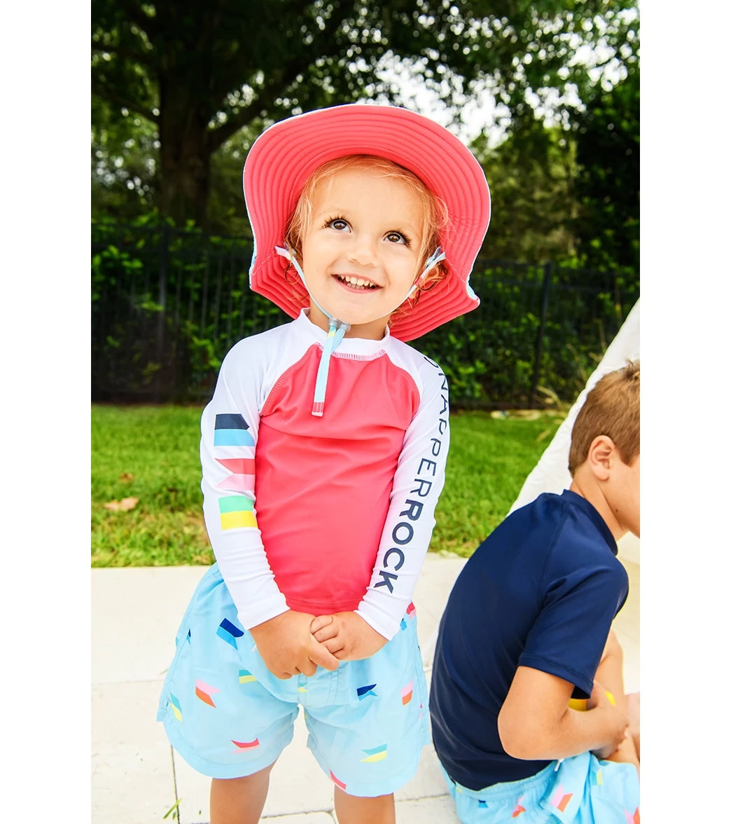 Boys' Maritime Fliers Volley Swim Trunk (Toddler, Little Kid, Big Kid) - Image 3