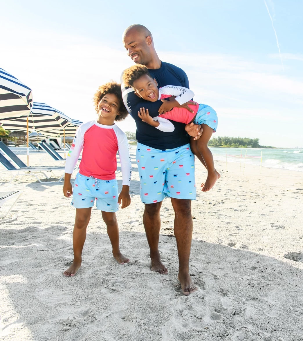 Boys' Maritime Fliers Volley Swim Trunk (Toddler, Little Kid, Big Kid) - Image 5