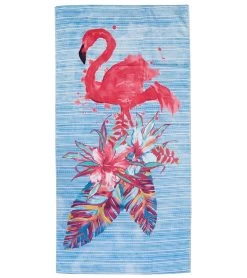 Dohler New Painted Flamingo Beach Towel 30”X 60”