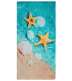 Dohler 3D Shells Beach Towel 30”X 60”