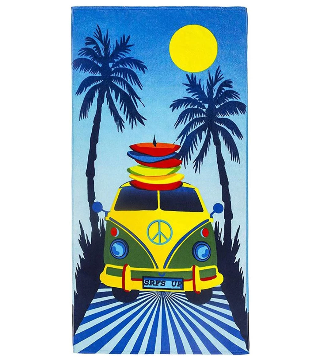Dohler Road Trip Beach Towel 30”X 60”