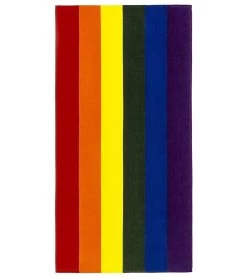 Dohler Rainbow Pride Gay Flag Beach Towel 30”X 60”