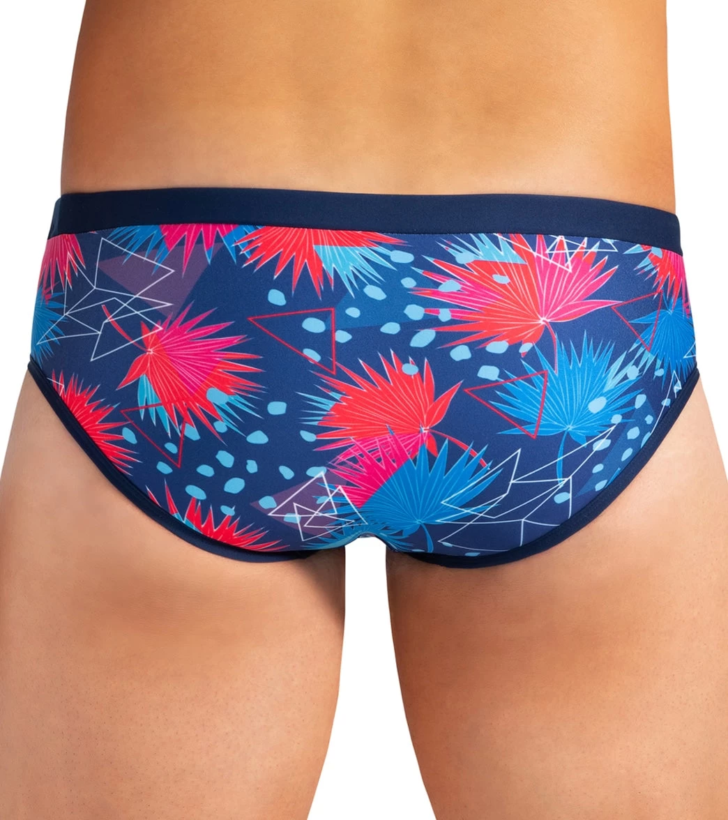 Mizuno Men's Exer Print Brief Swimsuit - Image 2