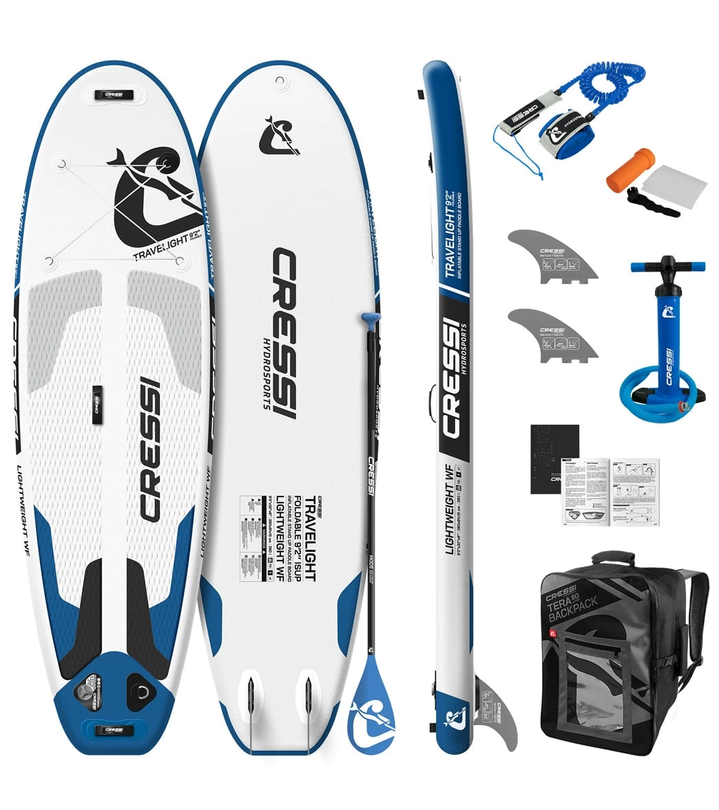 CRESSI Travelight Foldable 9โ2โโ Inflatable SUP Set