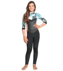 Roxy Youth 3/2MM Syncro Back Zip Fullsuit Wetsuit