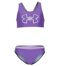 Under Armour Girls' Racer Bikini (Little Kid, Big Kid)