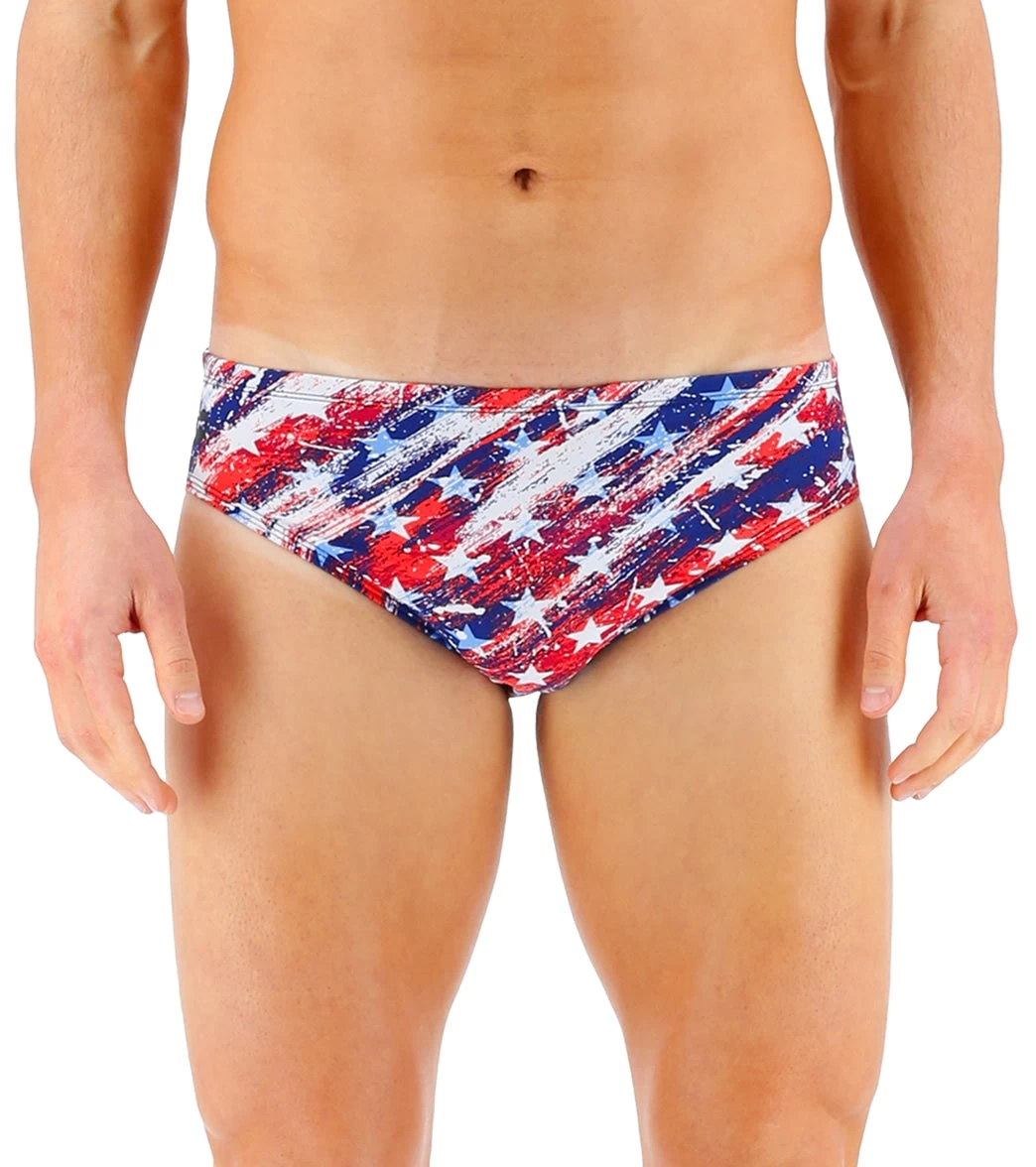 TYR Men's Homeland Racer Brief Swimsuit