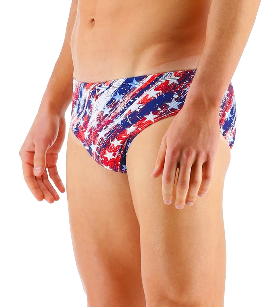 TYR Men's Homeland Racer Brief Swimsuit - Image 4