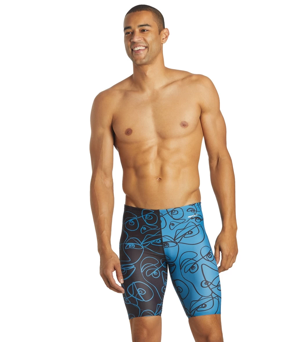 Sporti X ALILscribble Limited Edition Divide Jammer Swimsuit - Image 6