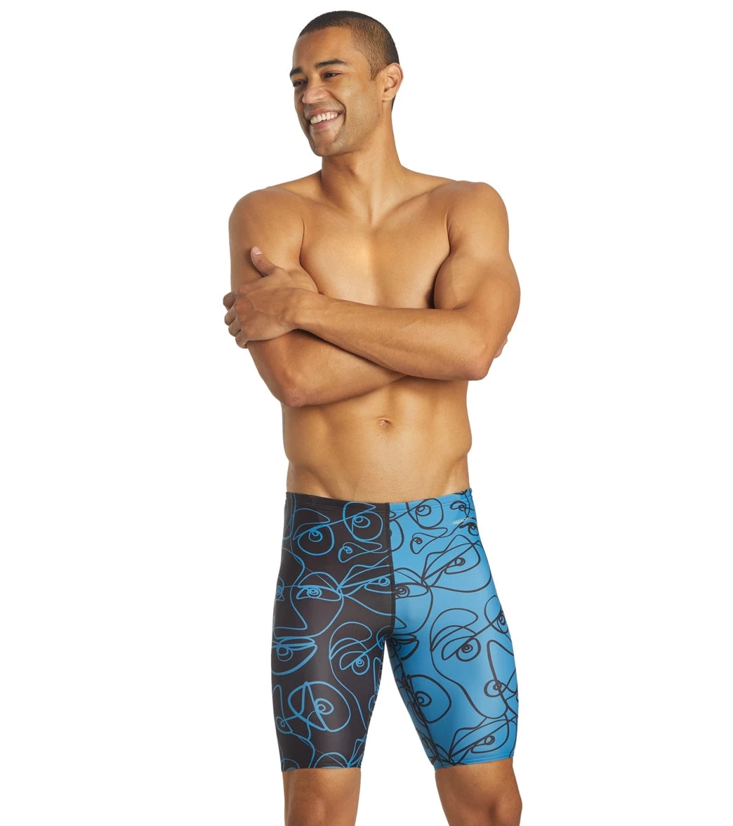 Sporti X ALILscribble Limited Edition Divide Jammer Swimsuit - Image 9