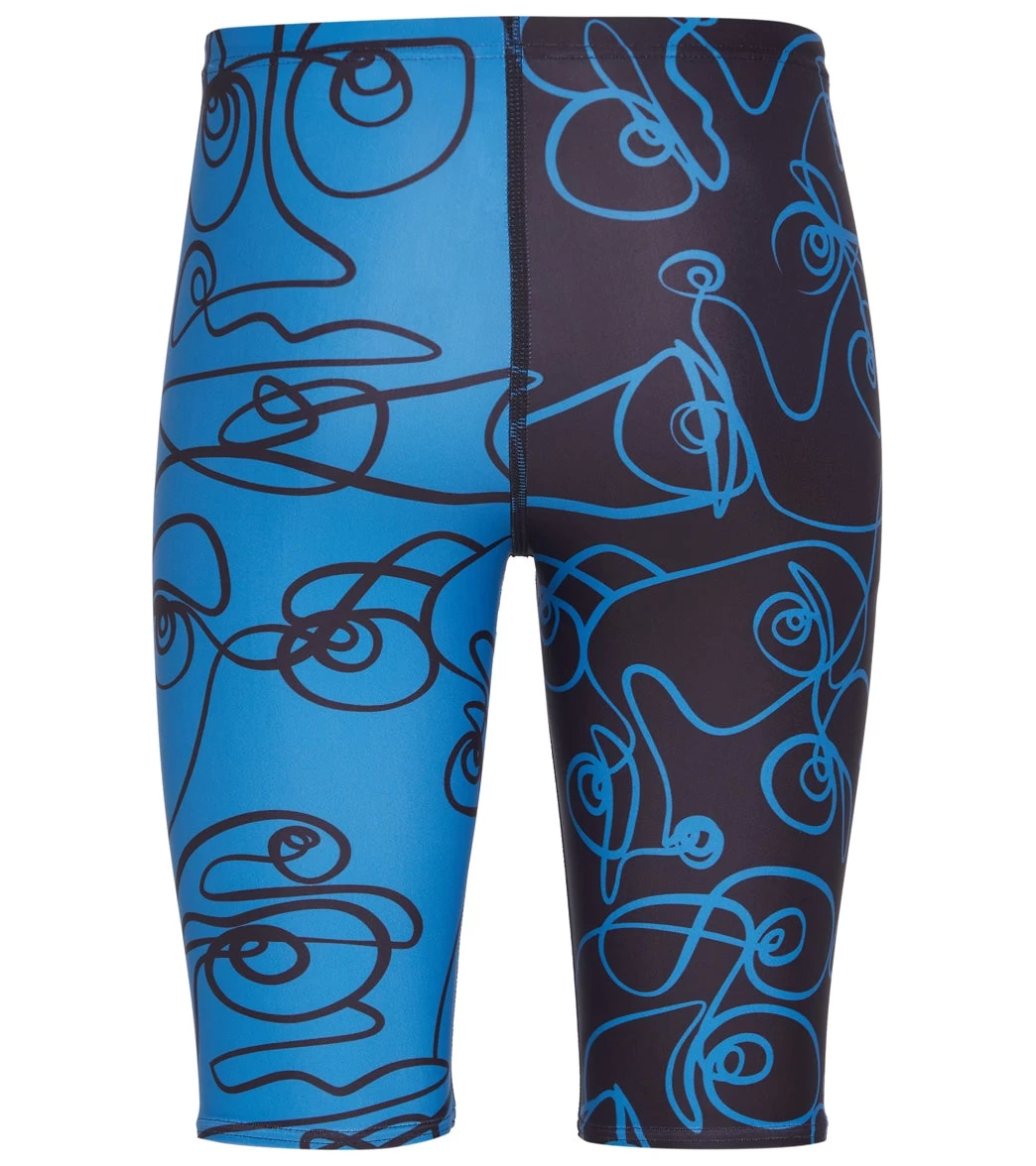 Sporti X ALILscribble Limited Edition Divide Jammer Swimsuit Youth (22-28) - Image 3