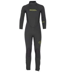 Xcel Youth 4/3mm Axis Back Zip Full Wetsuit