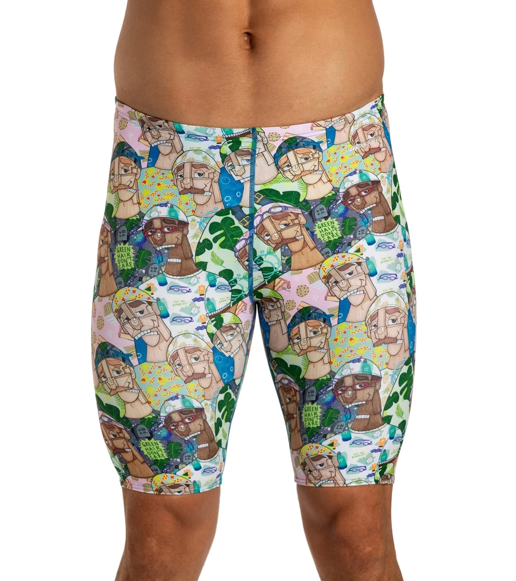 Sporti X Mat Chavez Limited Edition Chlorine Machines Jammer Swimsuit - Image 6