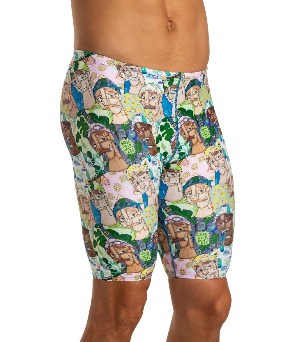 Sporti X Mat Chavez Limited Edition Chlorine Machines Jammer Swimsuit - Image 7