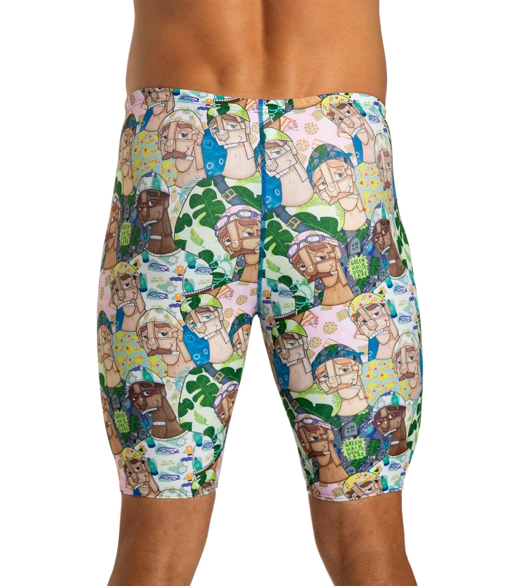 Sporti X Mat Chavez Limited Edition Chlorine Machines Jammer Swimsuit - Image 8