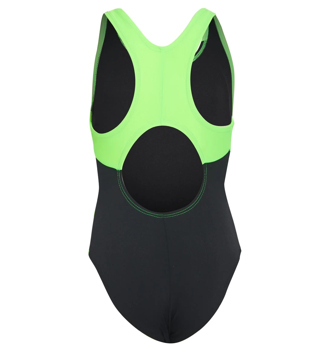 Girls' Maxback One Piece Swimsuit (Little Kid, Big Kid) - Image 2