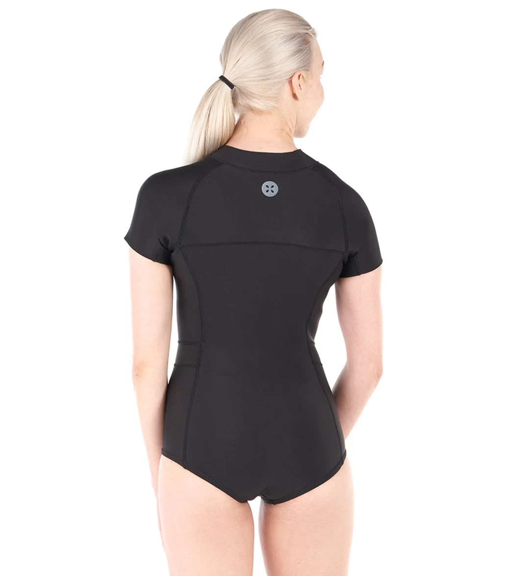 Level Six 1.2mm Neoprene Sally Short Sleeve One Piece Swimsuit - Image 3