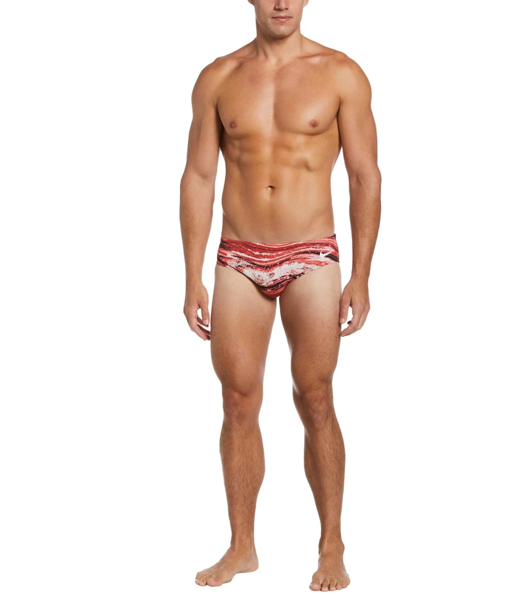 Nike Men's HydraStrong Crystal Wave Brief Swimsuit - Image 3