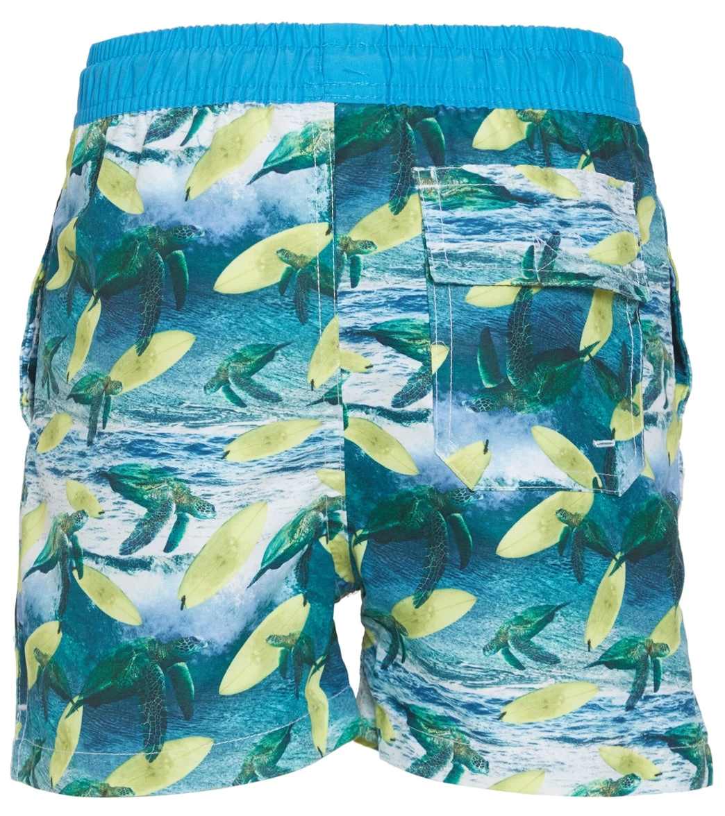 Boys' Surfing Sea Turtles Wesley UPF 50+ Swim Trunks (Baby, Toddler, Little Kid) - Image 2