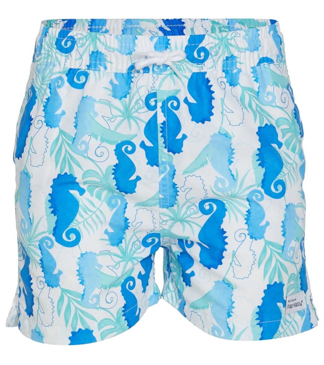 Boys' Seahorse Reef Wesley UPF 50+ Swim Trunks (Baby, Toddler, Little Kid)