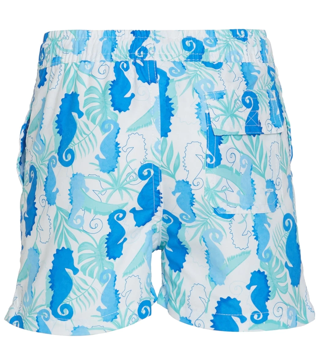 Boys' Seahorse Reef Wesley UPF 50+ Swim Trunks (Baby, Toddler, Little Kid) - Image 2