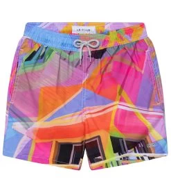 Boys' Miami Beach Tower 2 Swim Trunks (Toddler, Little Kid, Big Kid)
